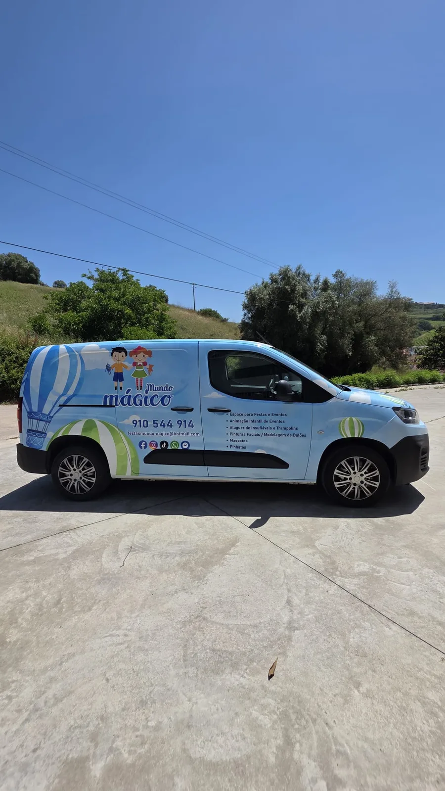 Decoração de Citroën Berlingo – Mundo Mágico