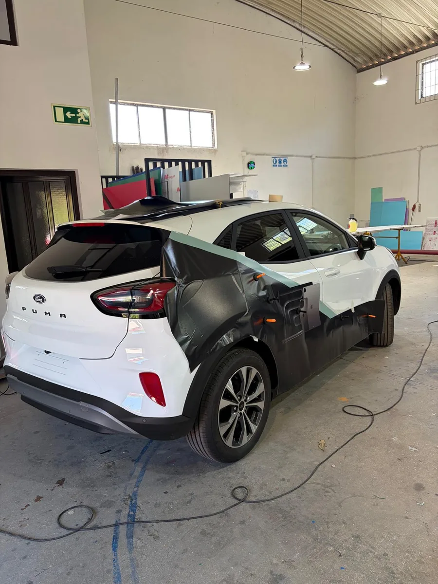 Ford Puma em aplicação nas instalações Publitec
